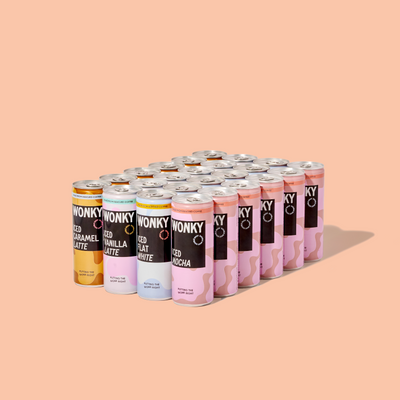 iced coffee cans